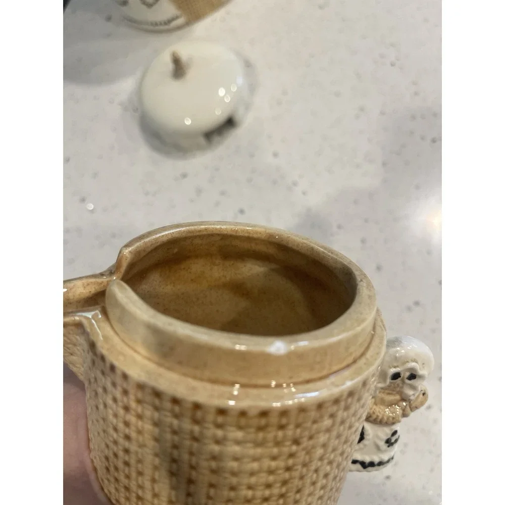 Vintage 1980  Sittre Ceramic Products Inc. Ceramic Gingerbread Lady Cookie Jars